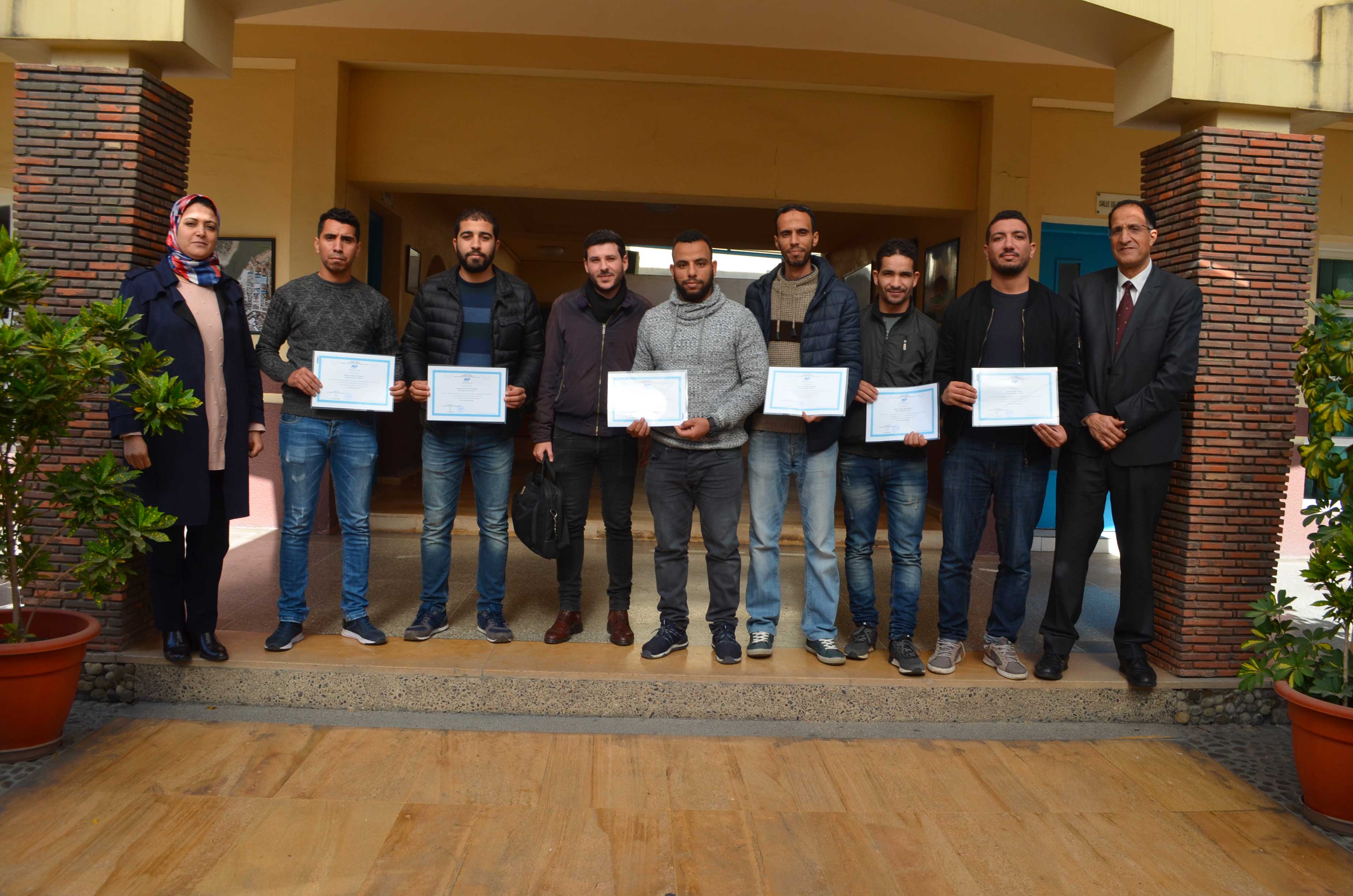 Formation des conducteurs du portique à minerais avec benne de la société SAFIEC au Centre de simulation de l’IFP-ANP